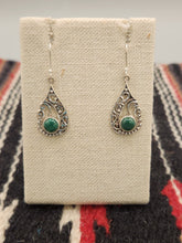 Load image into Gallery viewer, MALACHITE EARRINGS
