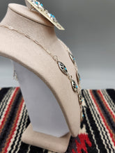 Load image into Gallery viewer, TURQUOISE BEAR PAW NECKLACE & EARRINGS- LETA PARKER
