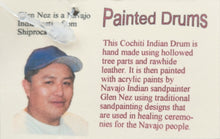 Load image into Gallery viewer, COCHITI PAINTED DRUM - GLEN NEZ