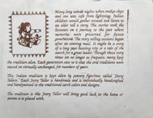 Load image into Gallery viewer, STORYTELLER - BLUE -NAVAJO