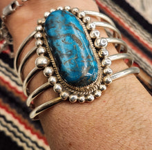 Load image into Gallery viewer, EX LG TURQUOISE CUFF BRACELET- RAY NEZ