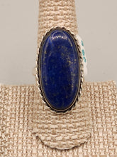 Load image into Gallery viewer, LAPIS RING - SIZE 9 - OVAL SHAPED