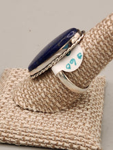 Load image into Gallery viewer, LAPIS RING - SIZE 9 - OVAL SHAPED