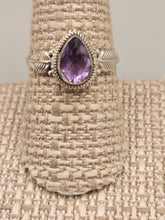 Load image into Gallery viewer, AMETHYST PEAR SHAPED RING - SIZE 9 & 5