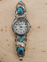 Load image into Gallery viewer, TURQUOISE 4 STONE WATCH - JEANETTE SAUNDERS