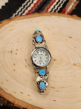 Load image into Gallery viewer, BLUE OPAL 4 STONE WATCH - JEANETTE SAUNDERS