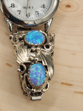Load image into Gallery viewer, BLUE OPAL 4 STONE WATCH - JEANETTE SAUNDERS