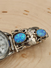 Load image into Gallery viewer, BLUE OPAL 4 STONE WATCH - JEANETTE SAUNDERS