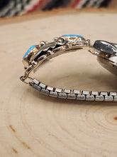 Load image into Gallery viewer, BLUE OPAL 4 STONE WATCH - JEANETTE SAUNDERS