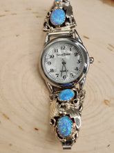 Load image into Gallery viewer, BLUE OPAL 4 STONE WATCH - JEANETTE SAUNDERS