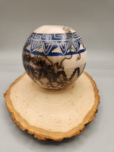 Load image into Gallery viewer, COLORED HORSEHAIR SEED POTTERY - MARJORIE JOE