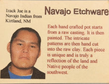 Load image into Gallery viewer, NAVAJO ETCHWARE POTTERY - IZACK JOE