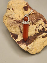 Load image into Gallery viewer, DOUBLE CRYSTAL POINT NECKLACE