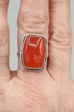 Load image into Gallery viewer, CARNELIAN RING - SIZE 8.5