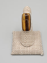 Load image into Gallery viewer, TIGER EYE RING - SIZE 6