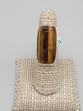 Load image into Gallery viewer, TIGER EYE RING - SIZE 6