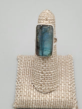 Load image into Gallery viewer, LABRADORITE RING - SIZE 5