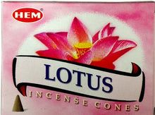 Load image into Gallery viewer, HEM INCENSE CONES - 18 VARIETIES