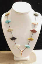 Load image into Gallery viewer, ARMADILLO CARVED FETISH NECKLACE