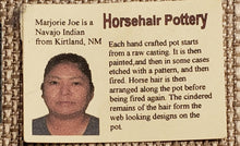 Load image into Gallery viewer, COLORED HORSEHAIR SEED POTTERY - MARJORIE JOE