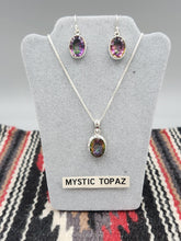 Load image into Gallery viewer, MYSTIC TOPAZ NECKLACE &amp; EARRINGS SET
