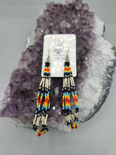 Load image into Gallery viewer, BEADED PORCUPINE EARRINGS - LITTLE BEAVER
