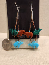 Load image into Gallery viewer, FETISH BEAR LOOPED EARRINGS - CONNIE RAMIREZ
