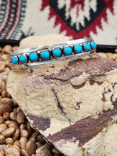 Load image into Gallery viewer, TURQUOISE 9 SLEEPING BEAUTY CUFF BRACELET - HM
