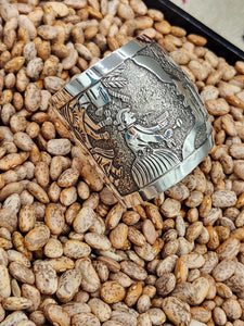BUFFALO SKULL STORYTELLER BRACELET - ELAINE BECENTI