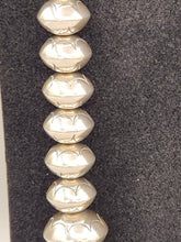 Load image into Gallery viewer, VINTAGE NAVAJO PEARLS NECKLACE &amp; EARRINGS SET -  GRADUATED - LEO YAZZIE
