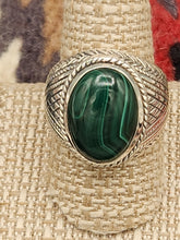 Load image into Gallery viewer, MALACHITE RING  - SIZE 10
