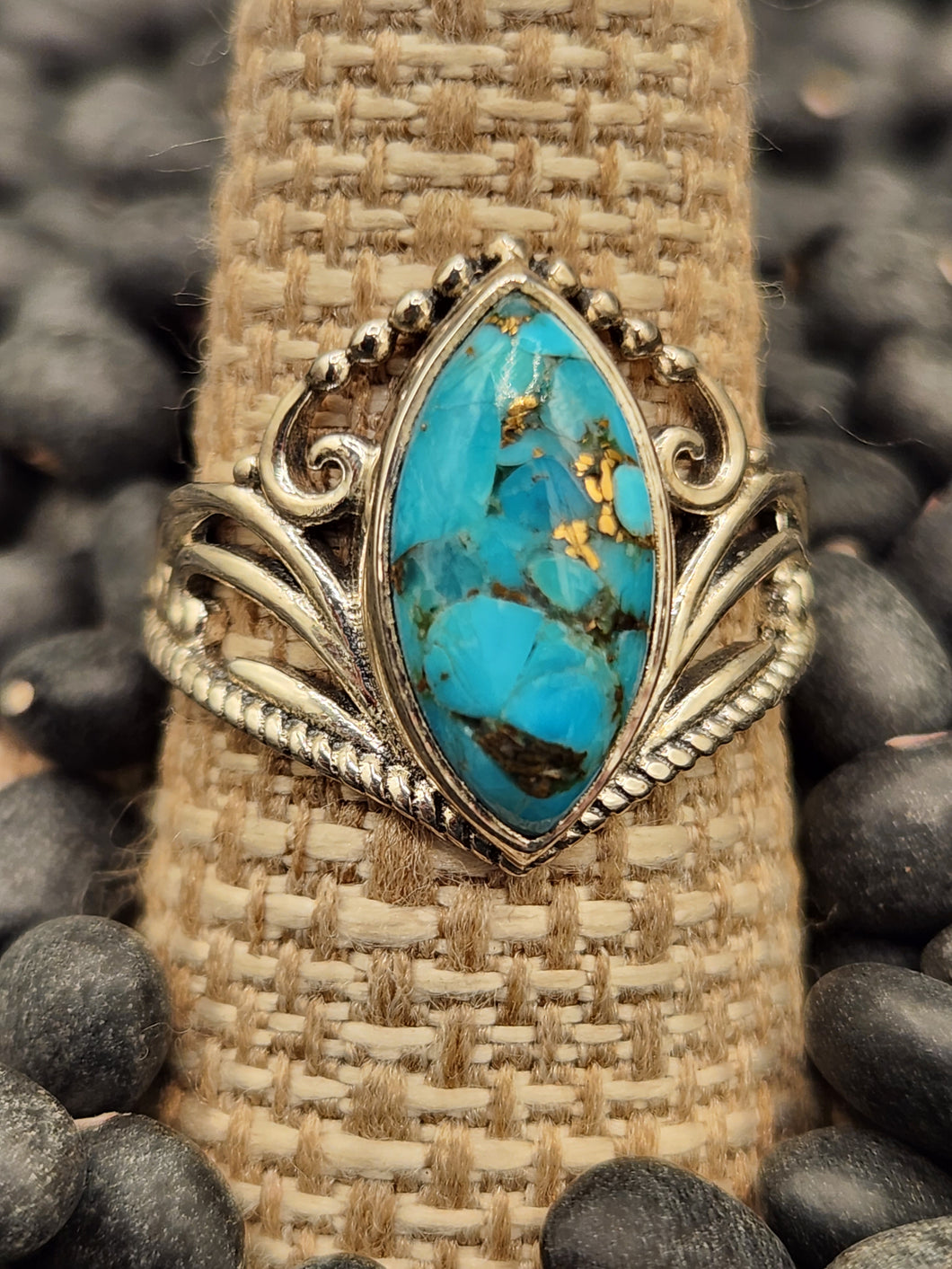 TURQUOISE RING -SIZE 9.5