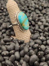 Load image into Gallery viewer, TURQUOISE RING - SIZE 6.5 - OVAL SHAPED
