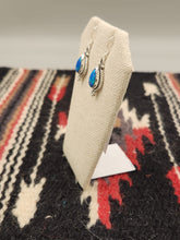 Load image into Gallery viewer, BLUE OPAL TEARDROP EARRINGS
