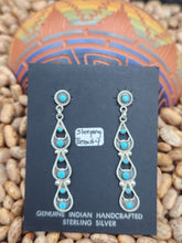 Load image into Gallery viewer, TURQUOISE EARRINGS - ZUNI - MURRY &amp; ARLENE TSATIE
