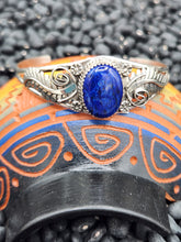 Load image into Gallery viewer, LAPIS CUFF BRACELET - RENEE A. YAZZIE
