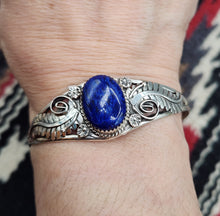 Load image into Gallery viewer, LAPIS CUFF BRACELET - RENEE A. YAZZIE
