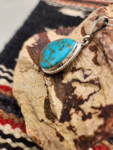 TURQUOISE TEARDROP PENDANT - SHARON McCARTHY