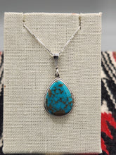 Load image into Gallery viewer, TURQUOISE TEARDROP PENDANT - SHARON McCARTHY
