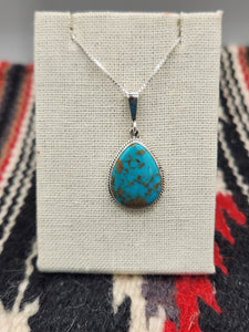 TURQUOISE TEARDROP PENDANT - SHARON McCARTHY