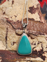 Load image into Gallery viewer, GREEN TURQUOISE PENDANT  - SHARON McCARTHY
