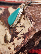 Load image into Gallery viewer, GREEN TURQUOISE PENDANT  - SHARON McCARTHY
