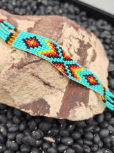 Load image into Gallery viewer, NAVAJO BEADED BRACELET - TURQUOISE- MARCIA BARBER
