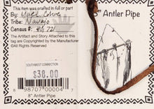 Load image into Gallery viewer, ANTLER PIPE - 7&quot;
