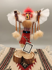 RED TAIL HAWK KACHINA - 9"