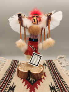 RED TAIL HAWK KACHINA - 9"