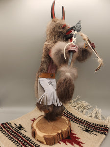 WOLF KACHINA - 12"