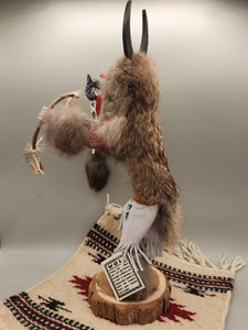 WOLF KACHINA - 12"