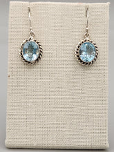 Load image into Gallery viewer, BLUE TOPAZ NECKLACE &amp; EARRINGS
