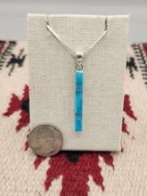 Load image into Gallery viewer, TURQUOISE INLAY PENDANT- ZUNI - MADARREL KALLESTEWA
